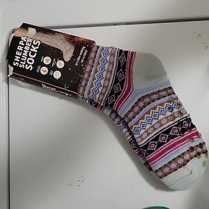 Women's sherpa slumber socks